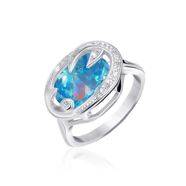 

Серебряное кольцо Сильвекс 925 17,5 (КК2ФТ/411-17,5)