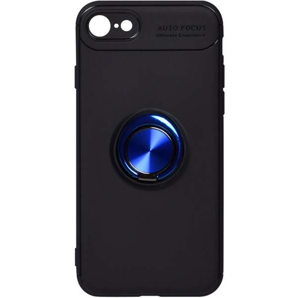 

TOTO Car Magnetic Ring TPU Case Apple iPhone 7/8 Black/Blue