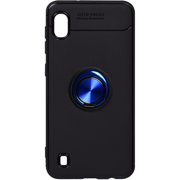 

TOTO Car Magnetic Ring TPU Case Samsung Galaxy A10 Black/Blue