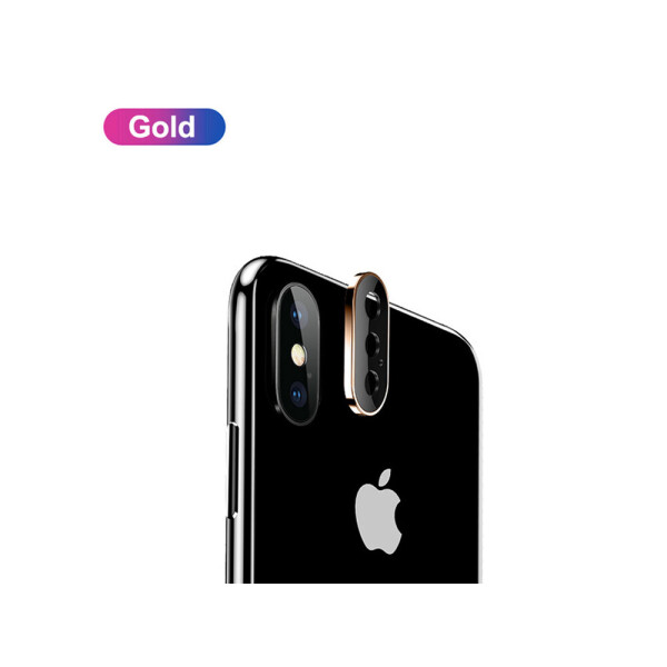 

Защитная накладка BauTech На объектив камеры iPhone X XS XS Max Золотой (1007-623-02)