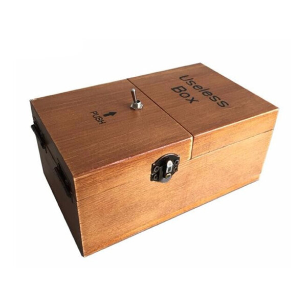 

Бесполезная коробка Useles Box Из натурального дерева (1006-289-00)