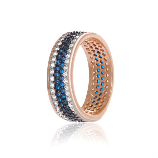 

Серебряное кольцо Сильвекс 925 17,4 (КК3ФС/373-З)