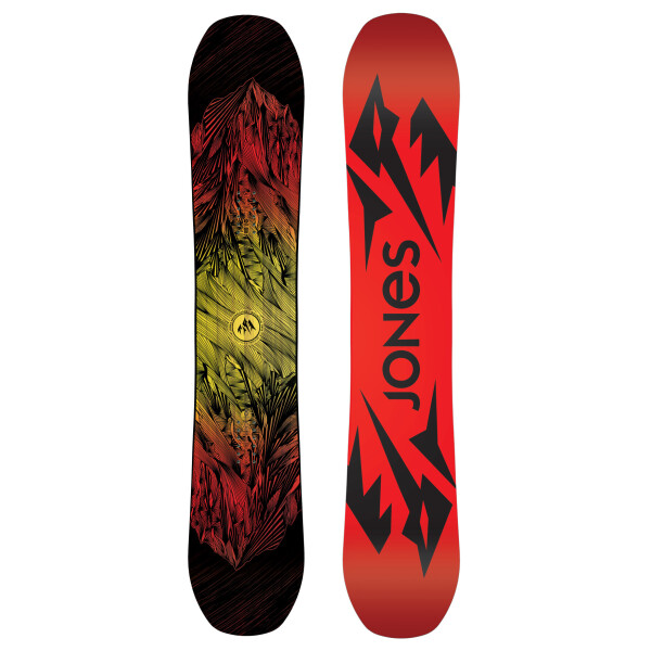 

Сноуборд Jones Mountain Twin 19/20 155W Красный-Желтый