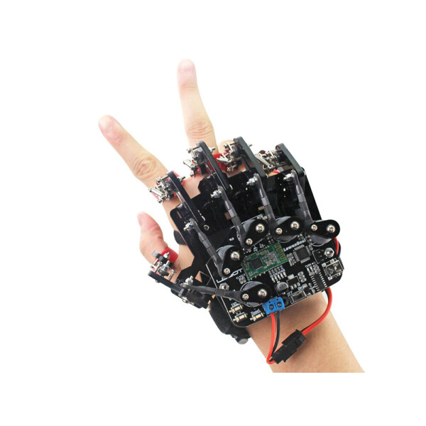 

Механическая перчатка BauTech Соматосенсорная ATmega328P LOBOT uHand2.0 с открытым исходным кодом Черный (1007-470-00)