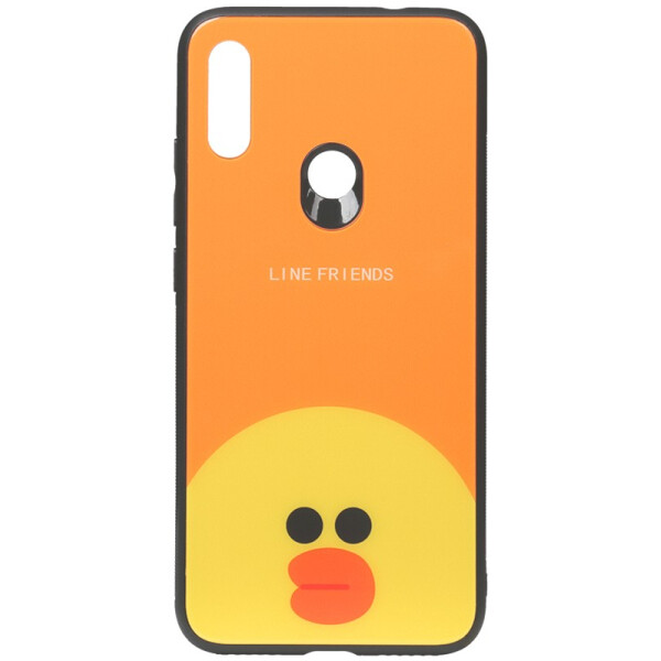

TOTO Cartoon Print Glass Case Xiaomi Redmi Note 7 Line friends Sally