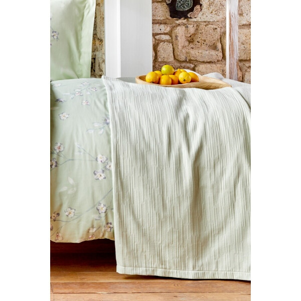 

Постельное белье Karaca Home - Nadia yesil зеленый pike jacquard 220*230 евро (svt-2000022253994)