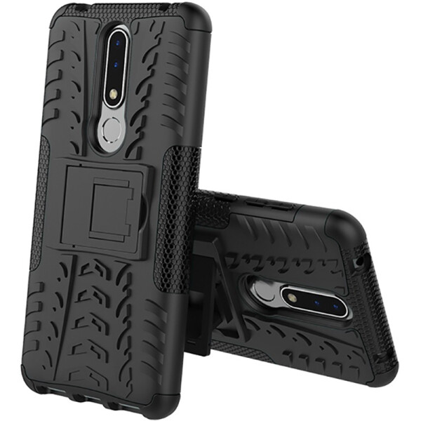 

Чехол TOTO Dazzle Kickstand 2 in 1 Case Nokia 3.1 Plus Black