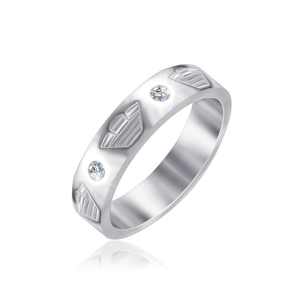 

Серебряное кольцо Сильвекс 925 17 (К2Ф/477-17)