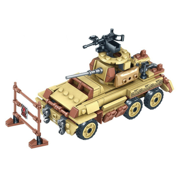 

Конструктор Kazi Военный танк WW2 267 шт Коричневый (1007-463-01)