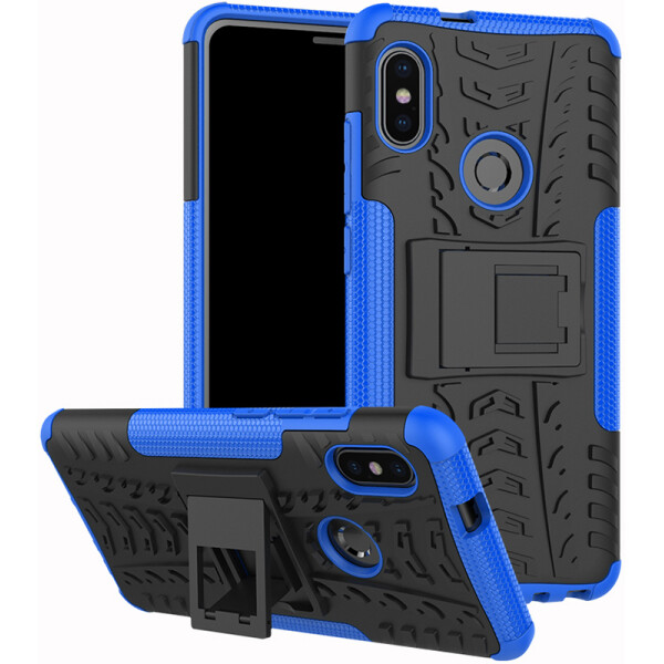 

Чехол TOTO Dazzle Kickstand 2 in 1 Case Xiaomi Mi 6x/Mi A2 Blue
