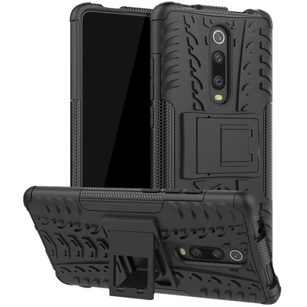 

Чехол TOTO Dazzle Kickstand 2 in 1 Case Xiaomi Mi 9T/Mi 9T Pro/Redmi K20/K20 Pro Black