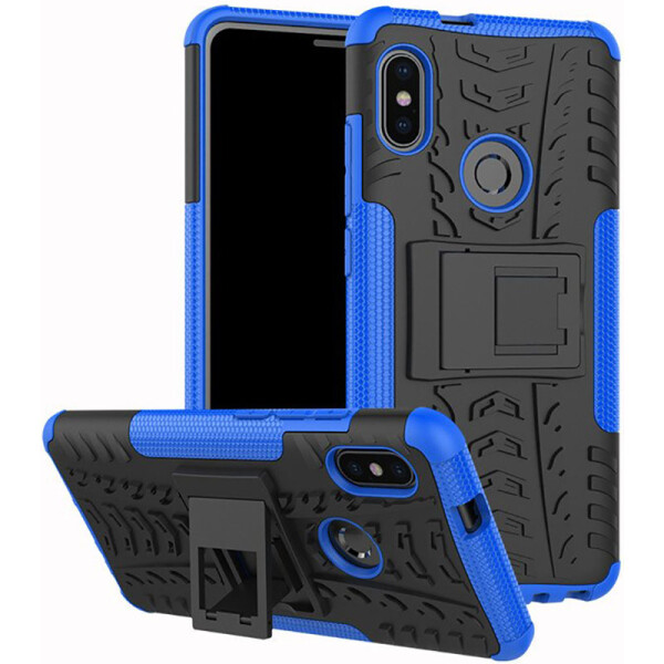 

TOTO Dazzle Kickstand 2 in 1 Case Xiaomi Redmi Note 5 Blue
