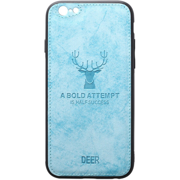 

TOTO Deer Shell With Leather Effect Case Apple iPhone 6 Plus/6s Plus Blue