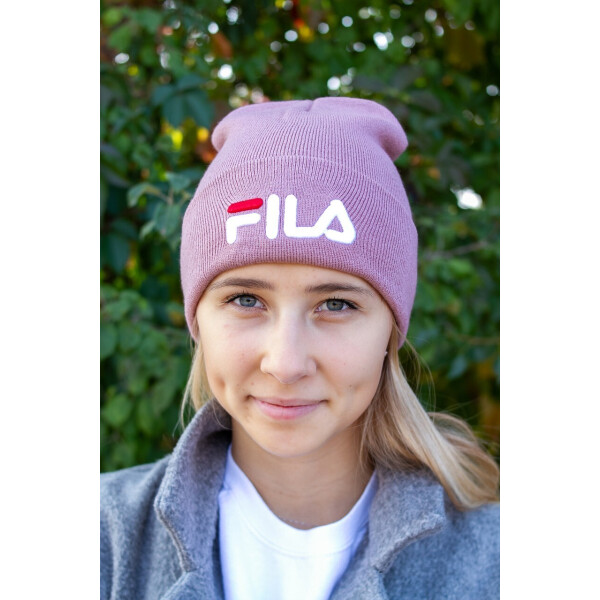 

Шапка зимняя BGL Fila Розовая (1402)