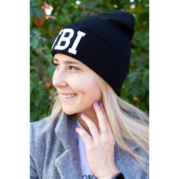 

Шапка зимняя BGL FBI Черная (1403)