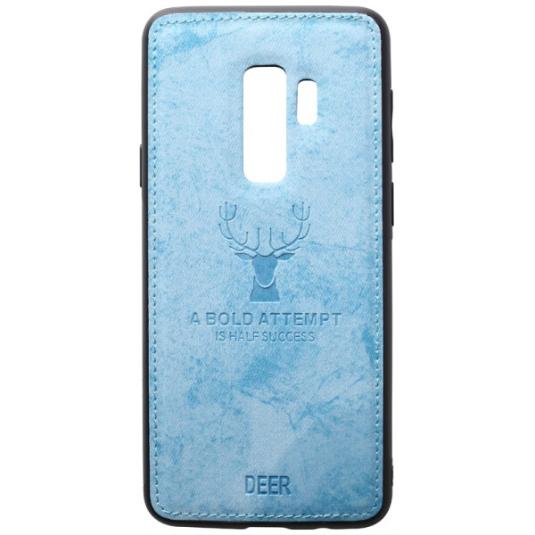 

TOTO Deer Shell With Leather Effect Case Samsung Galaxy S9+ Blue