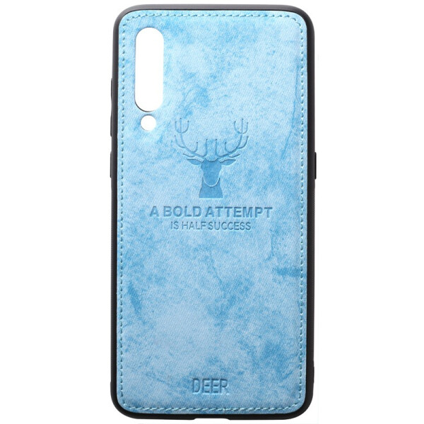 

Чехол TOTO Deer Shell With Leather Effect Case Xiaomi Mi 9 Blue