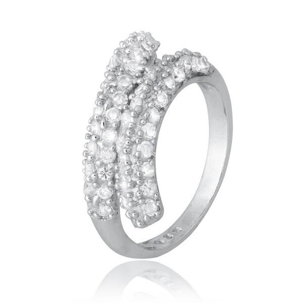 

Серебряное кольцо Сильвекс 925 17,4 (К2Ф/627-З)
