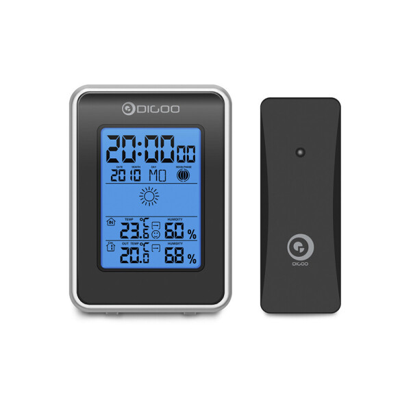 

Метеостанция Digoo DG-TH1981 с внешним беспроводным датчиком (1002-944-00)