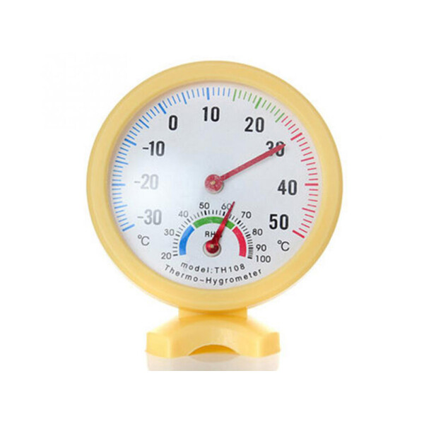 

Термометр Gaqqee Гигрометр Желтый (1004-285-02)