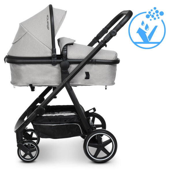 

Универсальная коляска 2 в 1 El Camino ME 1069 Alliance Denim Gray, серый