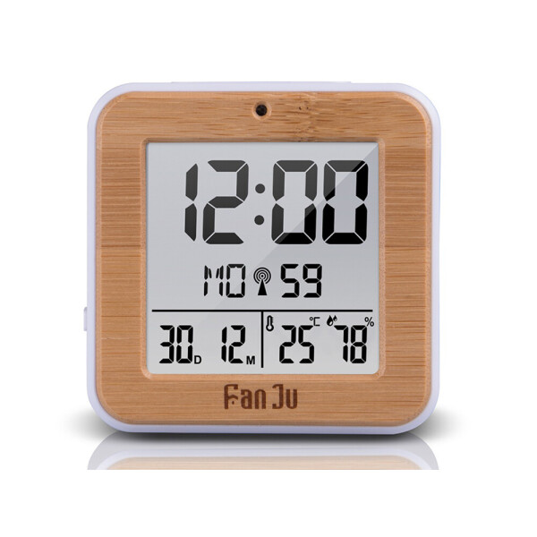 

Часы FanJu FJ3533 Температура Влажность Цифровые Дерево (1006-597-01)