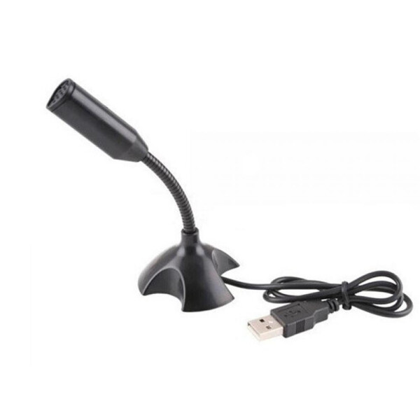 

Микрофон BauTech PC USB 13 см На подставке Черный (0903-100-00)