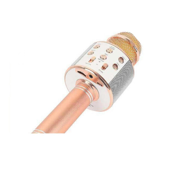 

Микрофон BauTech Беспроводной Караоке Q7 Золотой (1002-577-01)