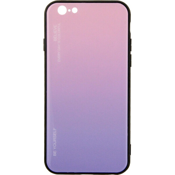 

TOTO Gradient Glass Case Apple iPhone 6/6S Pink