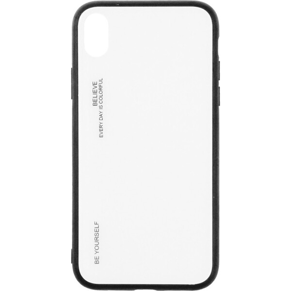 

TOTO Gradient Glass Case Apple iPhone XR White