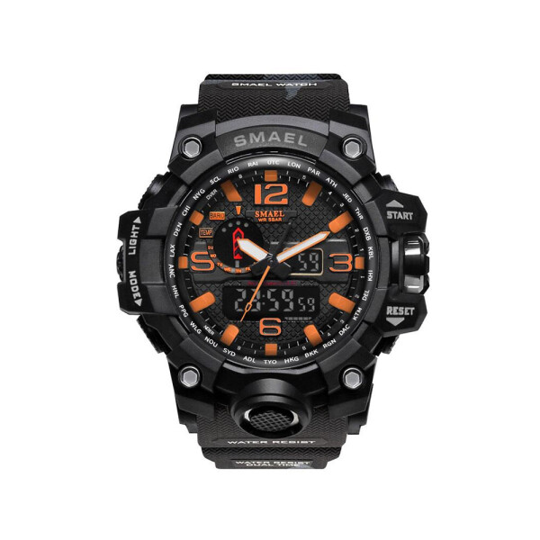 

Наручные часы Smael Водонепроницаемые кварцевые мужские Camo-Orange (1006-027-01)