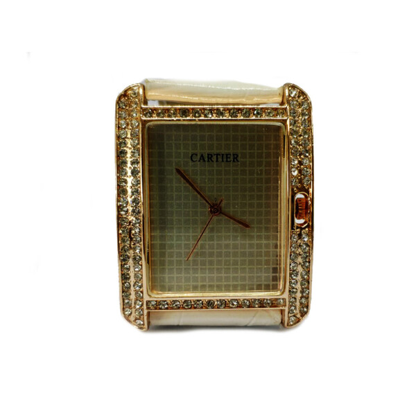 

Часы BauTech Cartier 3 со стразами наручные женские Белый (1007-739-00)