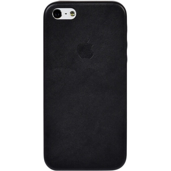 

TOTO Leather Case Apple iPhone SE/5s/5 Black