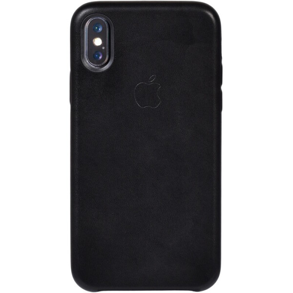 

TOTO Leather Case Apple iPhone X/XS Black