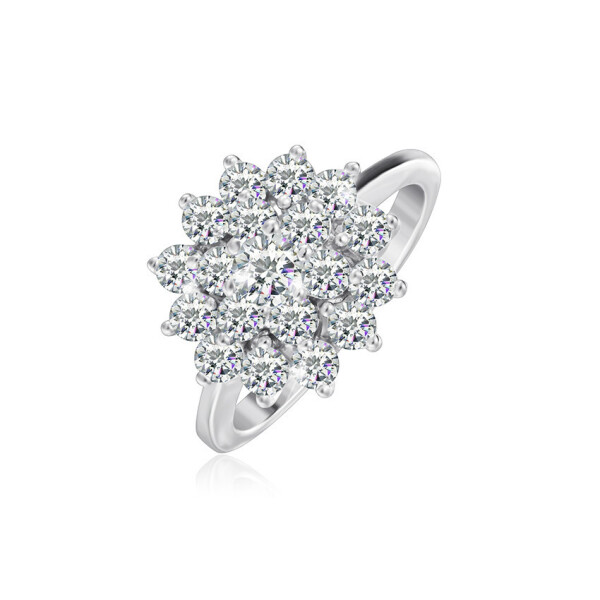 

Серебряное кольцо Сильвекс 925 17,5 (К2Ф/344-17,5)