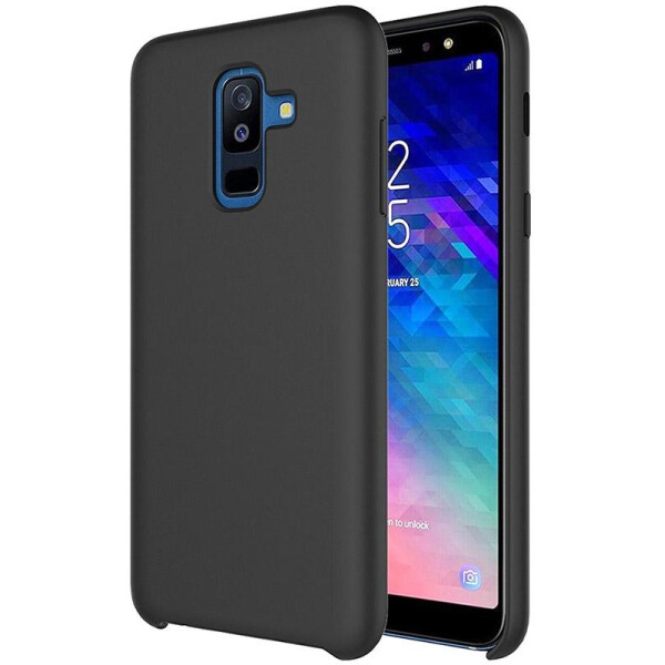 

TOTO Liquid Silicone case Samsung Galaxy A6+ 2018 Black