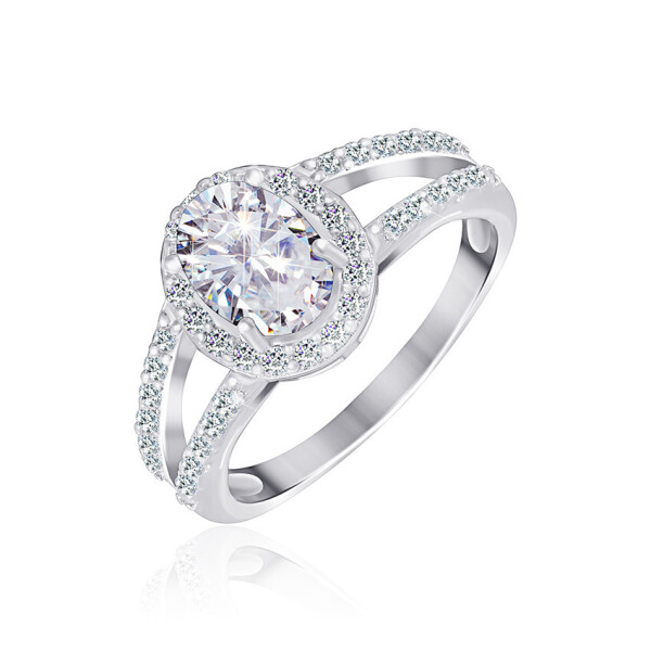 

Серебряное кольцо Сильвекс 925 16,8 (КК2Ф/401-Е)