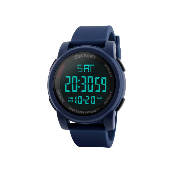 

Часы SKMEI 1257 Спортивные водонепроницаемые с LED подсветкой Синий (1003-036-01)