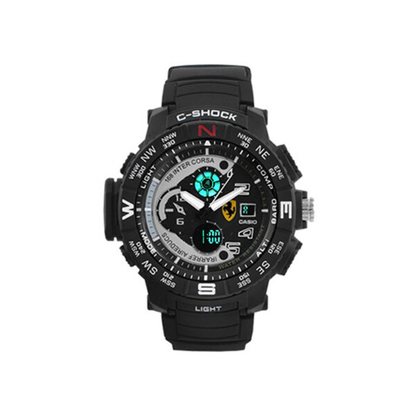 

Часы наручные BauTech G Shock Ferrari Черный с серым (1007-703-02)