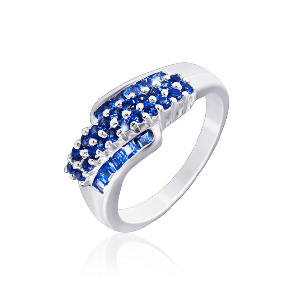 

Серебряное кольцо Сильвекс 925 17,5 (К2ФЛТ/342-17,5)