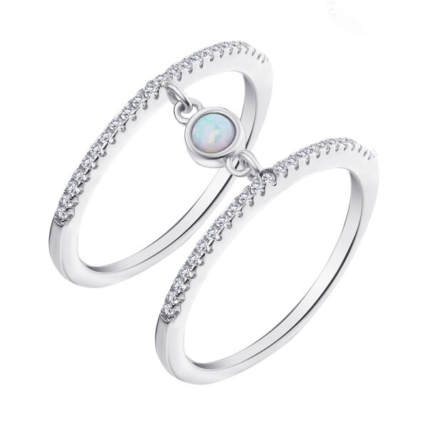 

Серебряное кольцо Сильвекс 925 17 (К2ОпБФ/490-17)