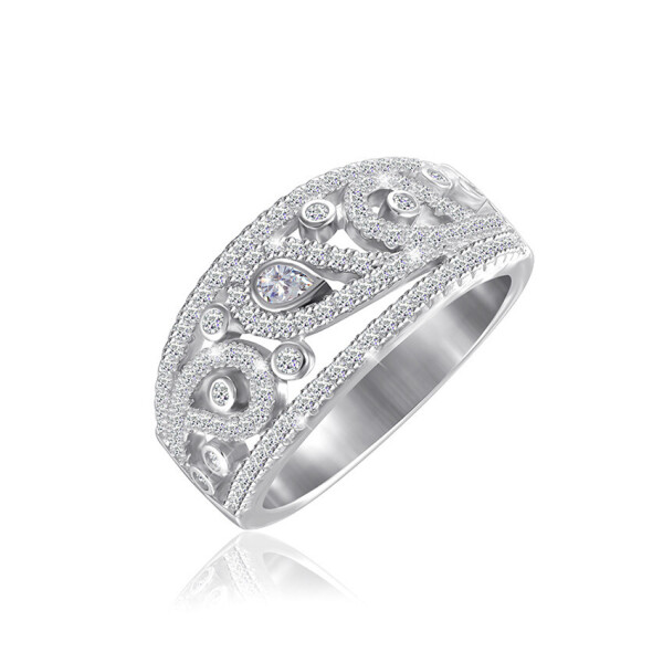 

Серебряное кольцо Сильвекс 925 16,5 (КК2Ф/240-Д)