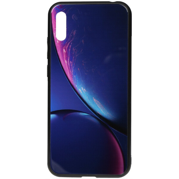 

TOTO Print Glass Space Case Huawei Y6 2019 Blue