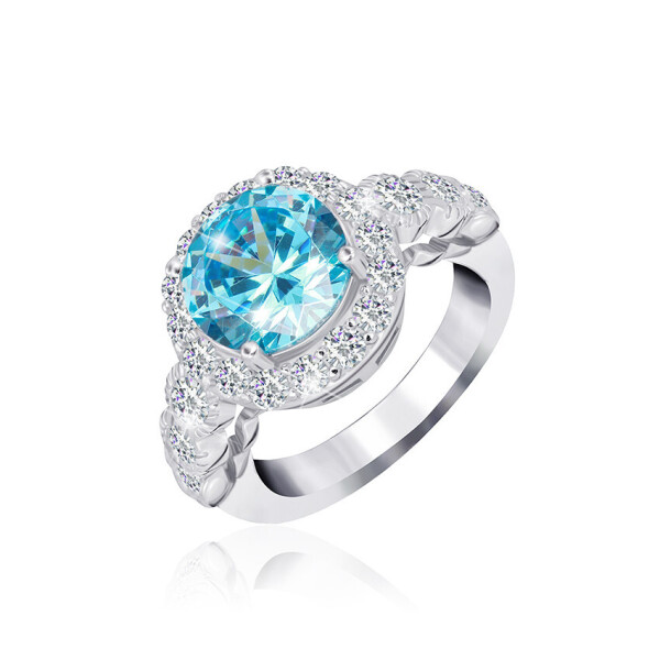 

Серебряное кольцо Сильвекс 925 19,7 (КК2ФТ/388-П)
