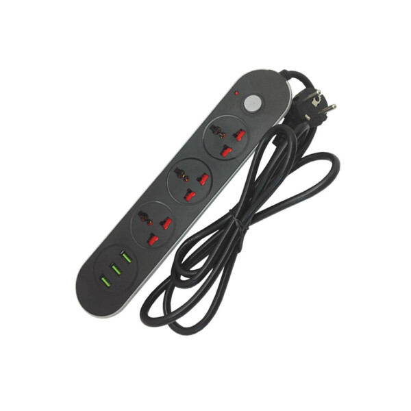 

Сетевой фильтр Universal Outlet USB 1,8 м 220 В Черный (1007-363-00)
