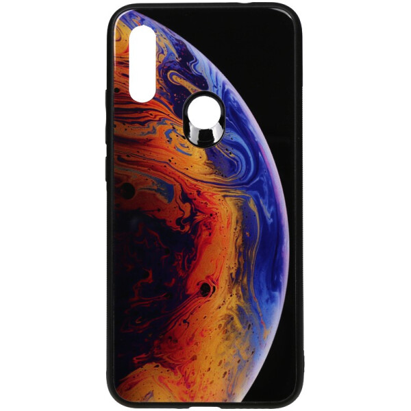 

Чехол TOTO Print Glass Space Case Xiaomi Redmi 7 Violet