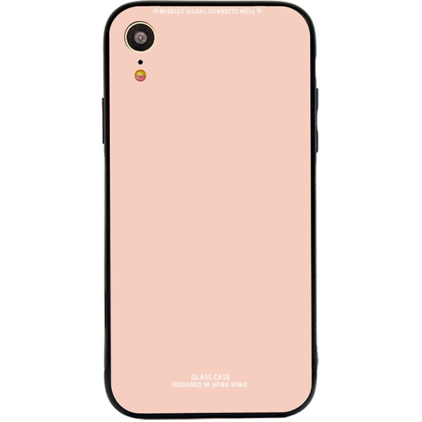 

TOTO Pure Glass Case Apple iPhone XR Pink