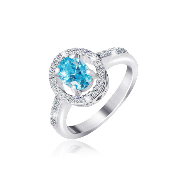 

Серебряное кольцо Сильвекс 925 18,4 (КК2ФТ/384-Л)