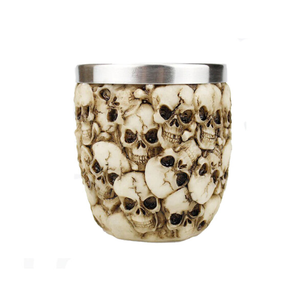 

Стопка BauTech Кружка 3D Черепа 100 мл - 200 мл Белый (1007-986-00)