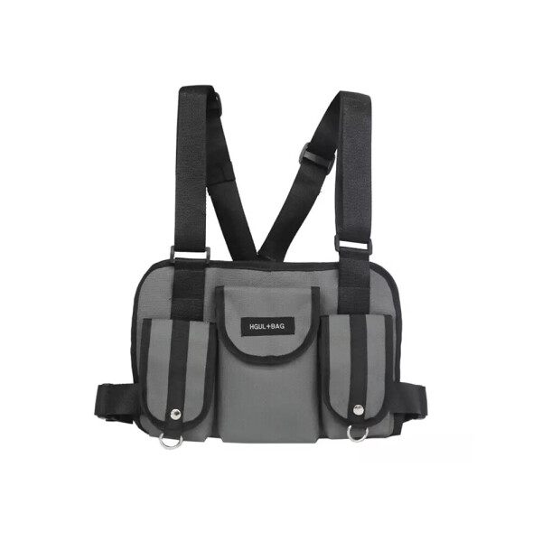 

Сумка Hgul Bag Нагрудная мужская Серый (1005-812-01)